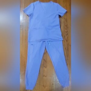 Figs Light Purple Scrub Set